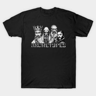 Archetypes - King, Warrior, Magician, Lover T-Shirt